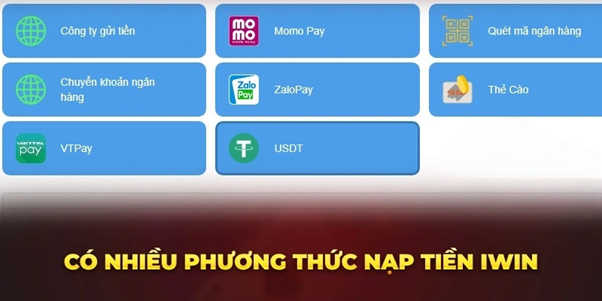 nạp tiền iwin